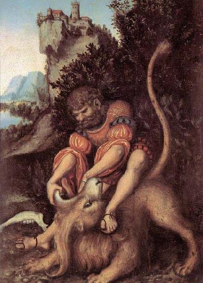  Samson's Fight with the Lion
